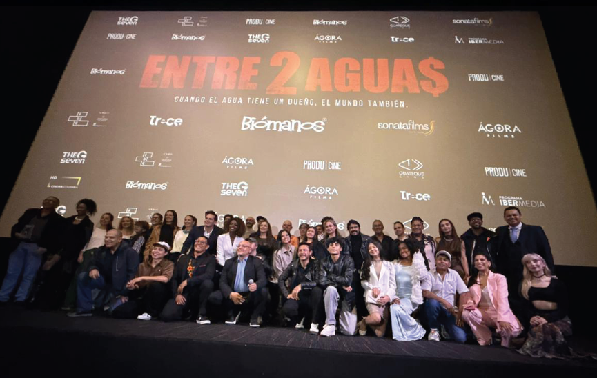 Drama, emoción y conciencia ambiental: así fue la premier de Entre 2 Aguas en Bogotá