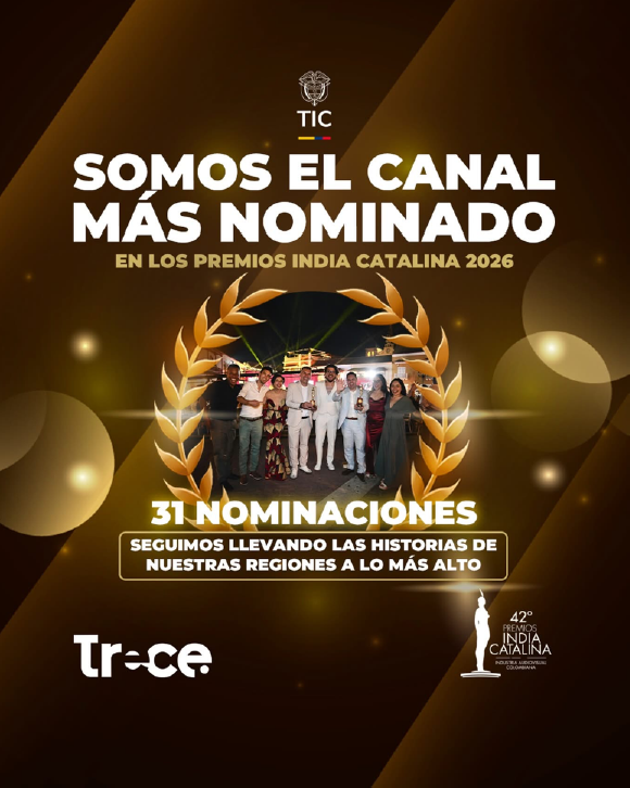 Canal Trece brilla en los Premios India Catalina 2026 y reafirma su liderazgo en la TV pública