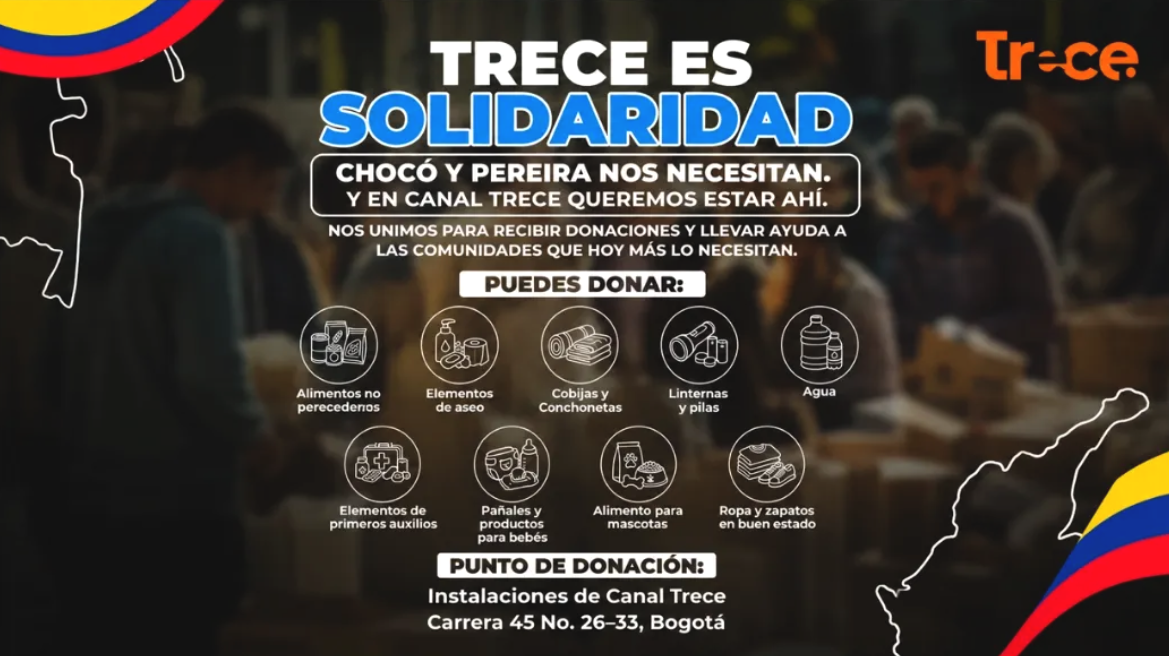 Canal Trece habilita centro de acopio para apoyar a las comunidades afectadas por el terremoto